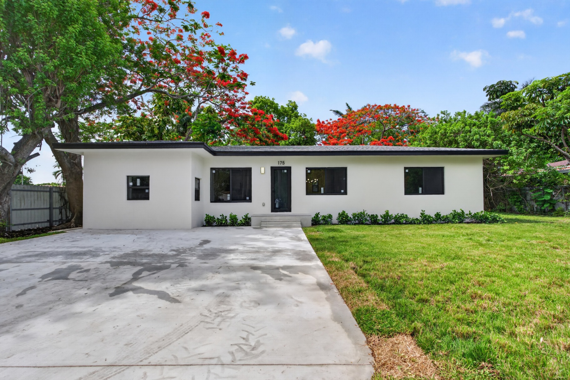 Front exterior after renovation